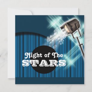 Hollywood theme "any age" party PERSONALIZE Invitation
