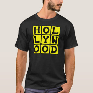 Hollywood, Tinseltown California T-Shirt