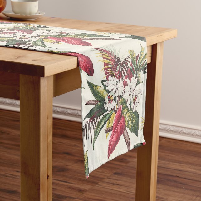 Hollywood Tropical Short Table Runner (In Situ)