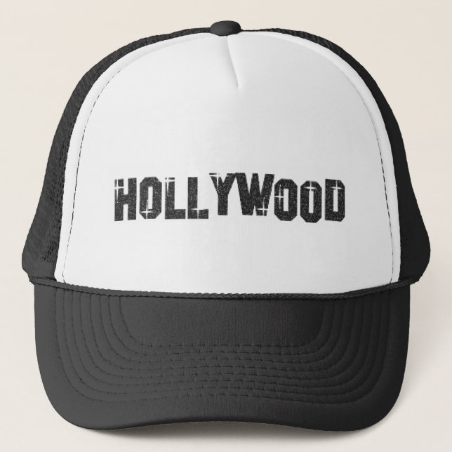 hollywood trucker hat (Front)