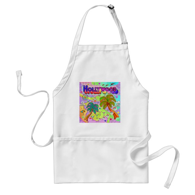 Hollywood Vacation Target Apron (Front)