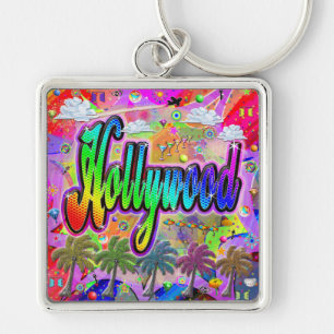 Hollywood Vista Express Keychain