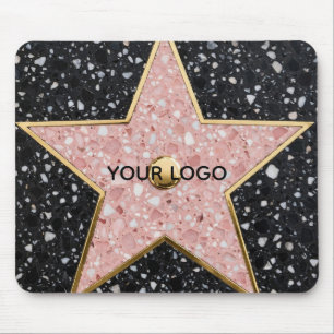 Hollywood Walk of Fame Square Coaster Mouse Pad