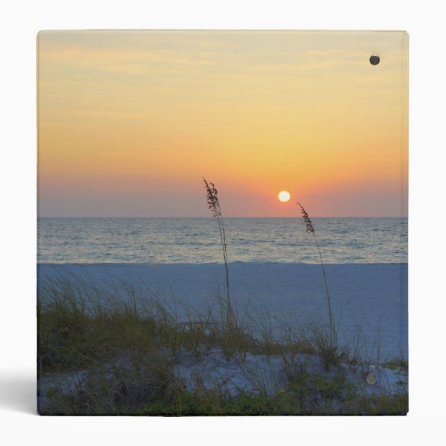 Holmes Beach Sunset Binder (Back)