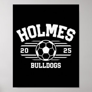 Holmes Bulldogs Soccer Byll 2025 Poster