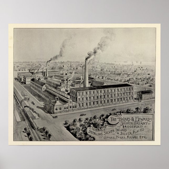 Holmes & Edwards Silver Co Poster (Front)