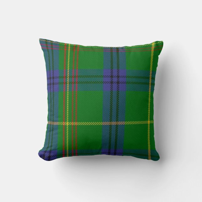 Holmes Tartan Pillow (Front)