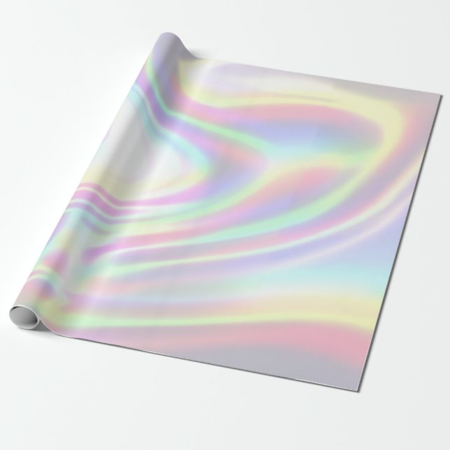 Holo Pop Wrapping Paper (Unrolled)
