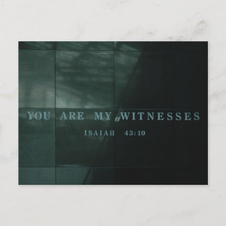 holocaust museum postcard