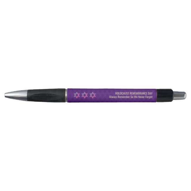 Holocaust Remembrance Day Memorial Pen (Front)