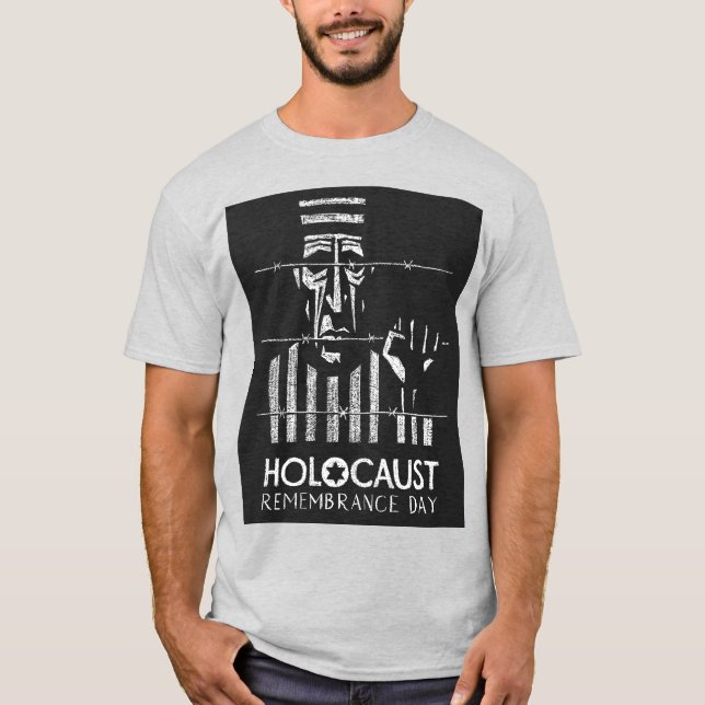 Holocaust Remembrance Day Prisoner T-Shirt (Front)