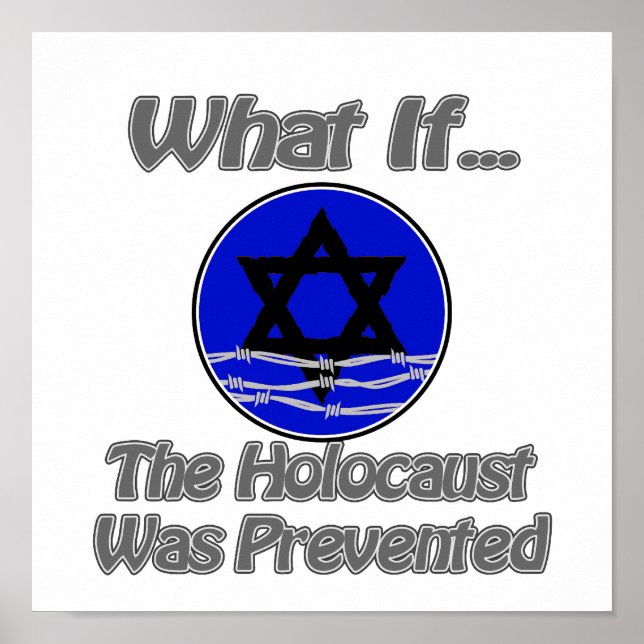 Holocaust was prevented poster (Front)