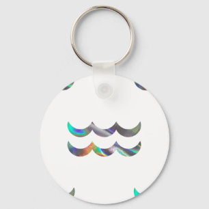 hologram Aquarius Keychain