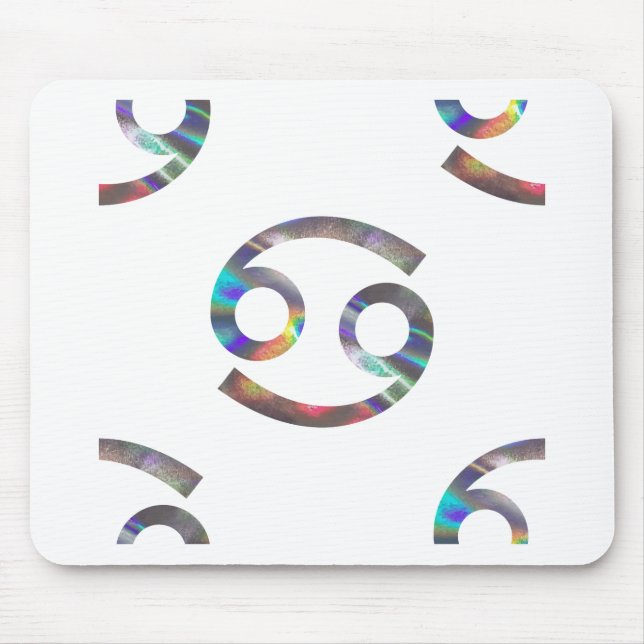 hologram Cancer Mouse Pad (Front)