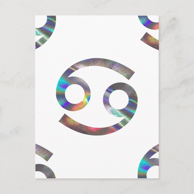 hologram Cancer Postcard (Front)