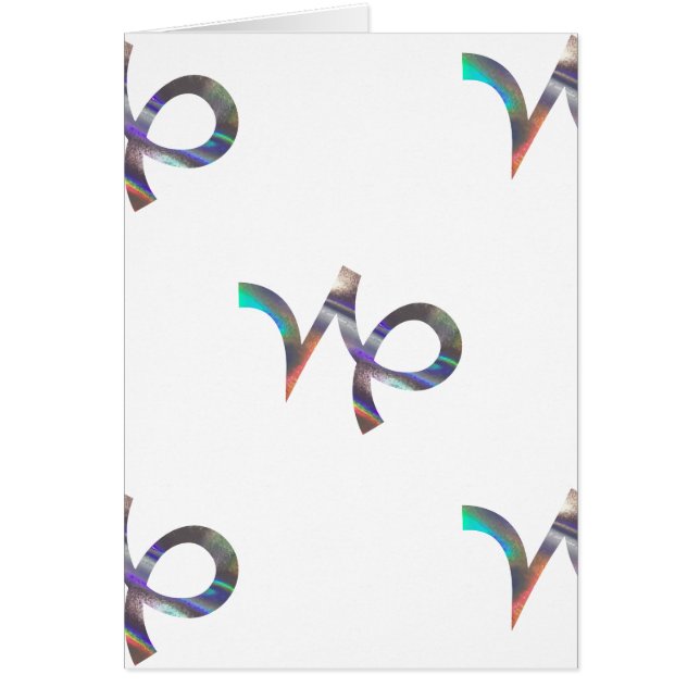 hologram Capricorn (Front)