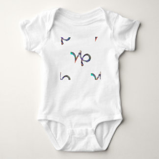 hologram Capricorn Baby Bodysuit