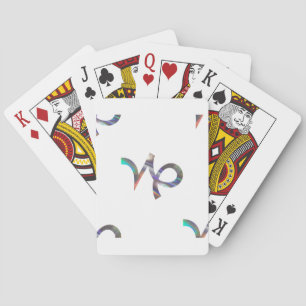 hologram Capricorn Playing Cards