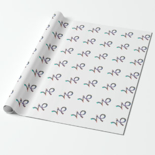 hologram Capricorn Wrapping Paper