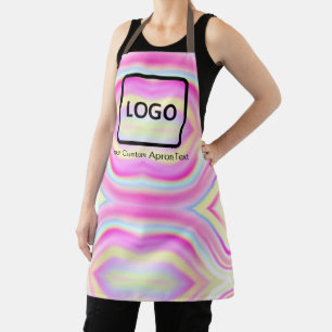 Hologram Custom Apron, Business Logo Personalized Apron