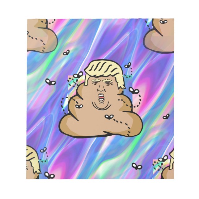 hologram dump trump notepad (Front)