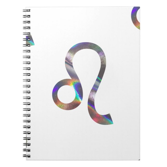 hologram Leo Notebook (Front)
