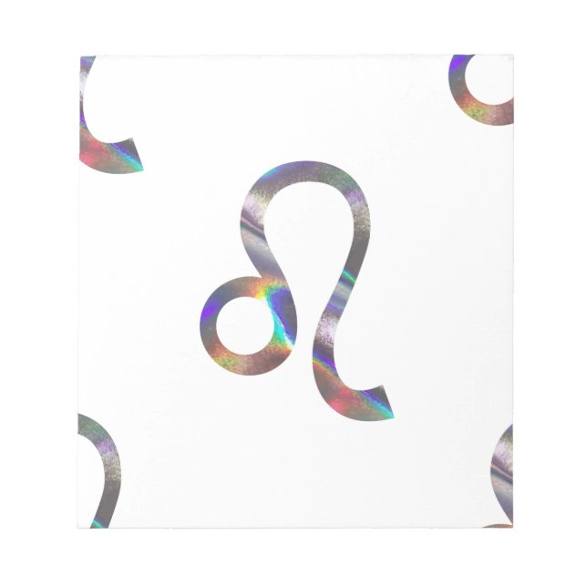 hologram Leo Notepad (Front)