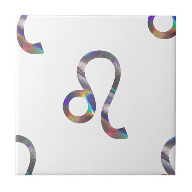 hologram Leo Tile (Front)