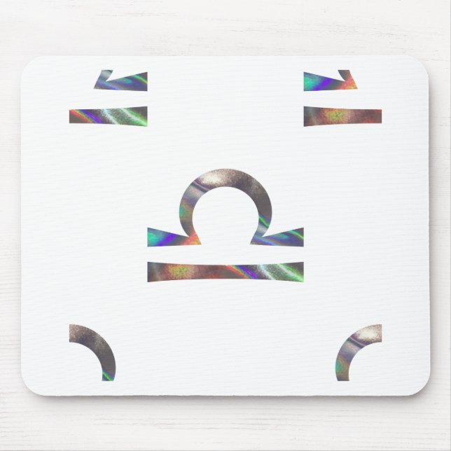hologram Libra Mouse Pad (Front)