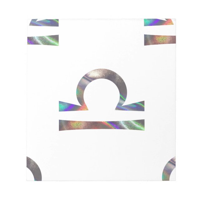 hologram Libra Notepad (Front)