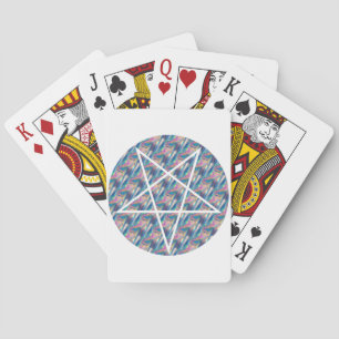 hologram pentagram playing cards