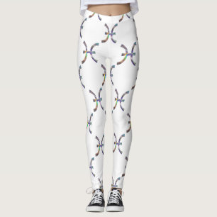 hologram pisces leggings