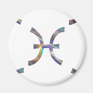 hologram Pisces Magnet