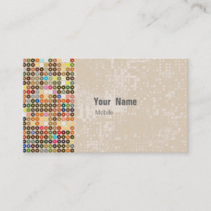 Hologram Sequin Business Card