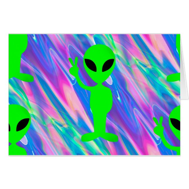 Hologramme alien (Devant horizontal)