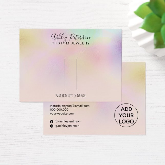 Hologramme rose ombre barrette (Bureau)