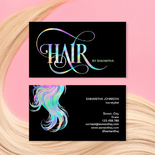 Create Print Your Hair Extensions Business Cards Online Zazzle CA