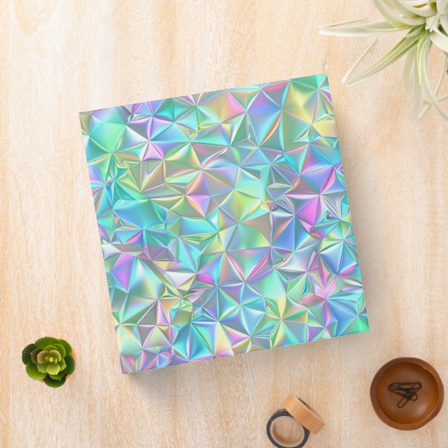 Holographic Abstract Pattern Binder (In Situ)