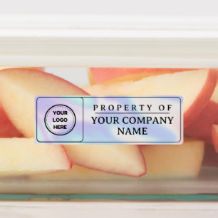 Holographic Add Logo Property Of Labels