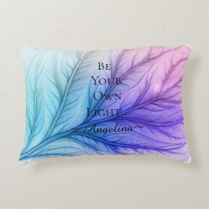 Holographic Aesthetic Accent Pillow