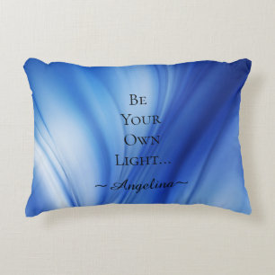 Holographic Aesthetic Accent Pillow