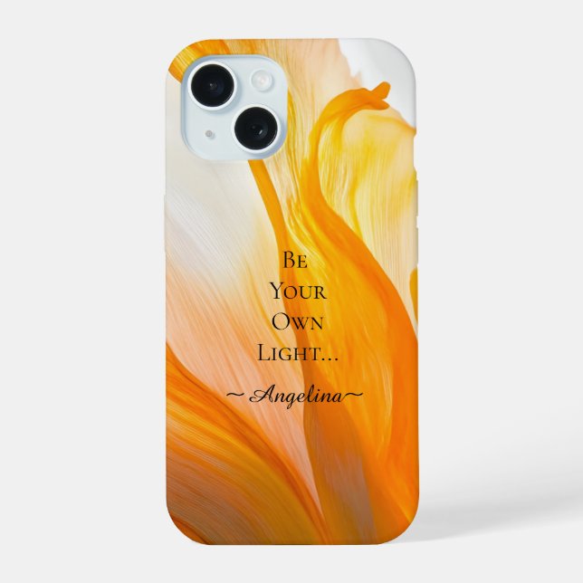 Holographic Aesthetic iPhone 15 Case (Back)