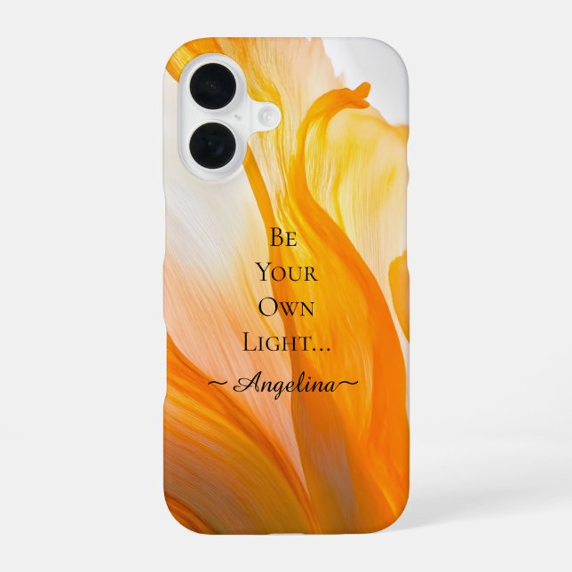 Holographic Aesthetic iPhone 16 Case (Back)