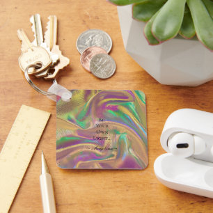 Holographic Aesthetic Keychain