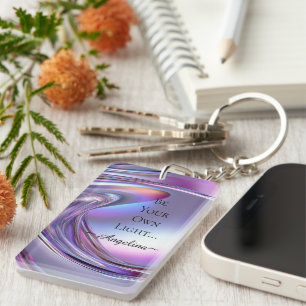 Holographic Aesthetic Keychain