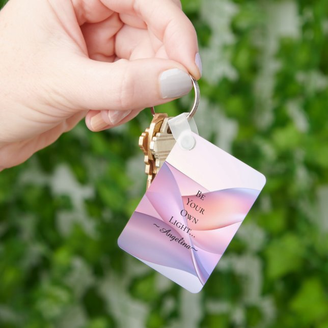 Holographic Aesthetic Keychain (Hand)