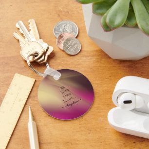 Holographic Aesthetic Keychain