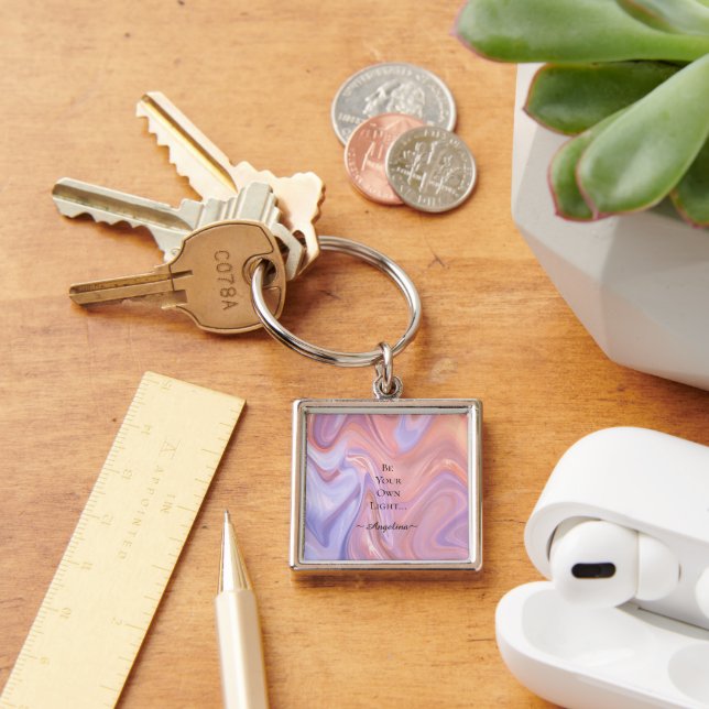 Holographic Aesthetic Keychain (Desk)