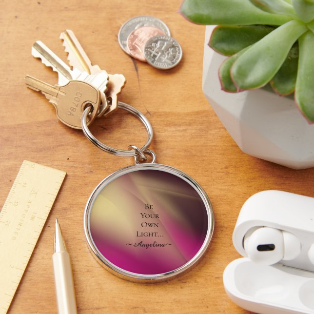 Holographic Aesthetic Keychain (Desk)