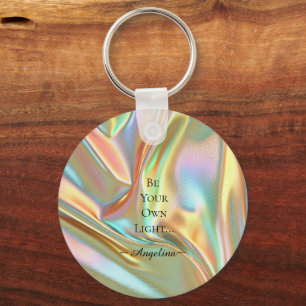 Holographic Aesthetic Keychain